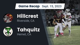 Recap: Hillcrest  vs. Tahquitz  2023