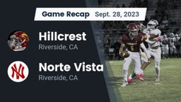 Recap: Hillcrest  vs. Norte Vista  2023