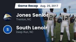 Recap: Jones Senior  vs. South Lenoir  2017