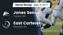 Recap: Jones Senior  vs. East Carteret  2017
