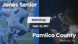 Matchup: Jones Senior High vs. Pamlico County  2017