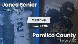 Matchup: Jones Senior High vs. Pamlico County  2018