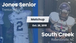 Matchup: Jones Senior High vs. South Creek  2018