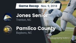 Recap: Jones Senior  vs. Pamlico County  2018