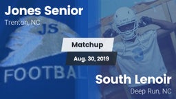 Matchup: Jones Senior High vs. South Lenoir  2019
