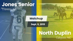 Matchup: Jones Senior High vs. North Duplin  2019