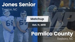 Matchup: Jones Senior High vs. Pamlico County  2019