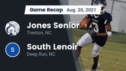 Recap: Jones Senior  vs. South Lenoir  2021