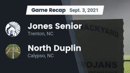 Recap: Jones Senior  vs. North Duplin  2021