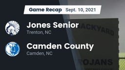 Recap: Jones Senior  vs. Camden County  2021