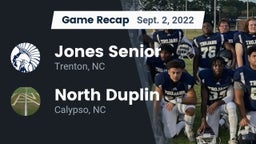 Recap: Jones Senior  vs. North Duplin  2022