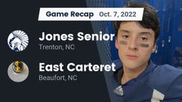 Recap: Jones Senior  vs. East Carteret  2022
