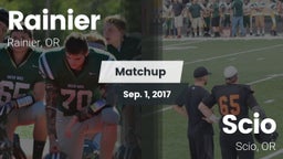 Matchup: Rainier  vs. Scio  2017