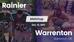 Matchup: Rainier  vs. Warrenton  2017