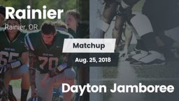 Matchup: Rainier  vs. Dayton Jamboree 2018