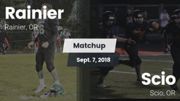 Matchup: Rainier  vs. Scio  2018