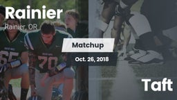 Matchup: Rainier  vs. Taft  2018