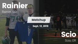 Matchup: Rainier  vs. Scio  2019