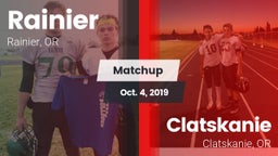 Matchup: Rainier  vs. Clatskanie  2019