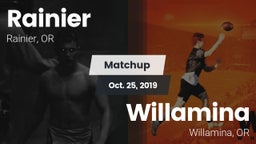 Matchup: Rainier  vs. Willamina  2019