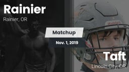 Matchup: Rainier  vs. Taft  2019