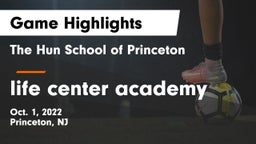 The Hun School of Princeton vs life center academy Game Highlights - Oct. 1, 2022