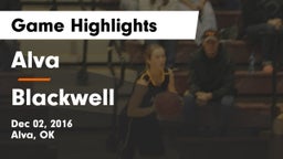Alva  vs Blackwell  Game Highlights - Dec 02, 2016