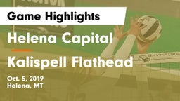 Helena Capital  vs Kalispell Flathead  Game Highlights - Oct. 5, 2019
