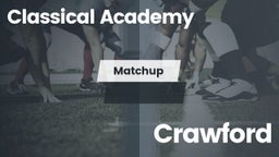 Matchup: Classical Academy vs. Crawford 2016