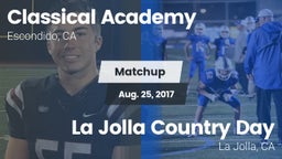 Matchup: Classical Academy vs. La Jolla Country Day  2017