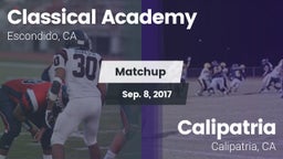 Matchup: Classical Academy vs. Calipatria  2017
