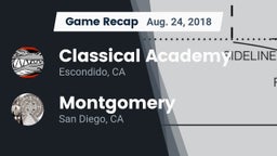 Recap: Classical Academy  vs. Montgomery  2018