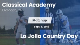 Matchup: Classical Academy vs. La Jolla Country Day  2019