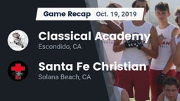 Recap: Classical Academy  vs. Santa Fe Christian  2019
