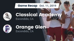 Recap: Classical Academy  vs. Orange Glen  2019