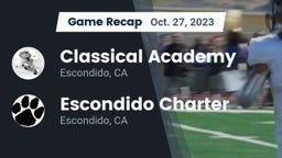 Recap: Classical Academy  vs. Escondido Charter  2023