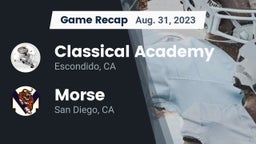 Recap: Classical Academy  vs. Morse  2023