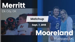 Matchup: Merritt  vs. Mooreland  2018