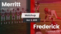 Matchup: Merritt  vs. Frederick  2018