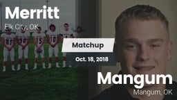 Matchup: Merritt  vs. Mangum  2018