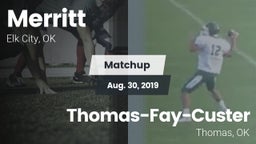 Matchup: Merritt  vs. Thomas-Fay-Custer  2019