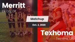 Matchup: Merritt  vs. Texhoma  2020