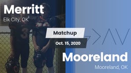 Matchup: Merritt  vs. Mooreland  2020