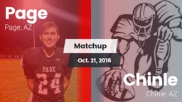 Matchup: Page vs. Chinle  2016