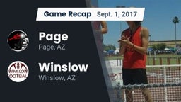 Recap: Page  vs. Winslow  2017