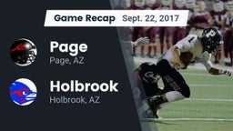Recap: Page  vs. Holbrook  2017