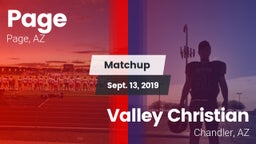 Matchup: Page vs. Valley Christian  2019