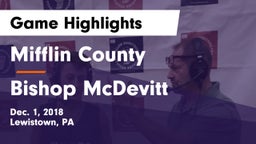 Mifflin County  vs Bishop McDevitt  Game Highlights - Dec. 1, 2018