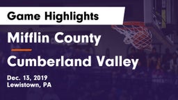 Mifflin County  vs Cumberland Valley  Game Highlights - Dec. 13, 2019
