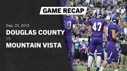 Recap: Douglas County  vs. Mountain Vista  2015